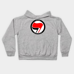 Antifascist Action (Interlingua) Kids Hoodie